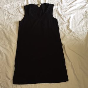 JCrew Black Tshirt Dress